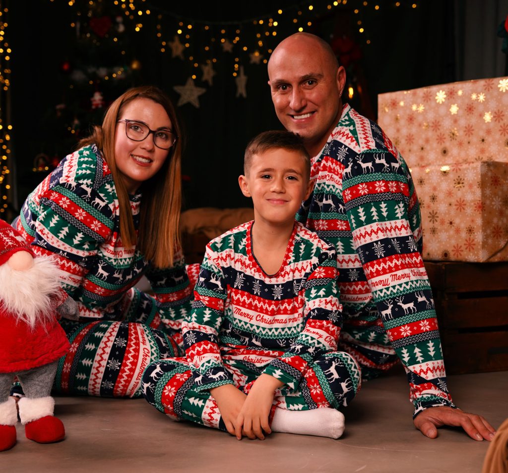 Reportaje de Navidad para familias en Orihuela